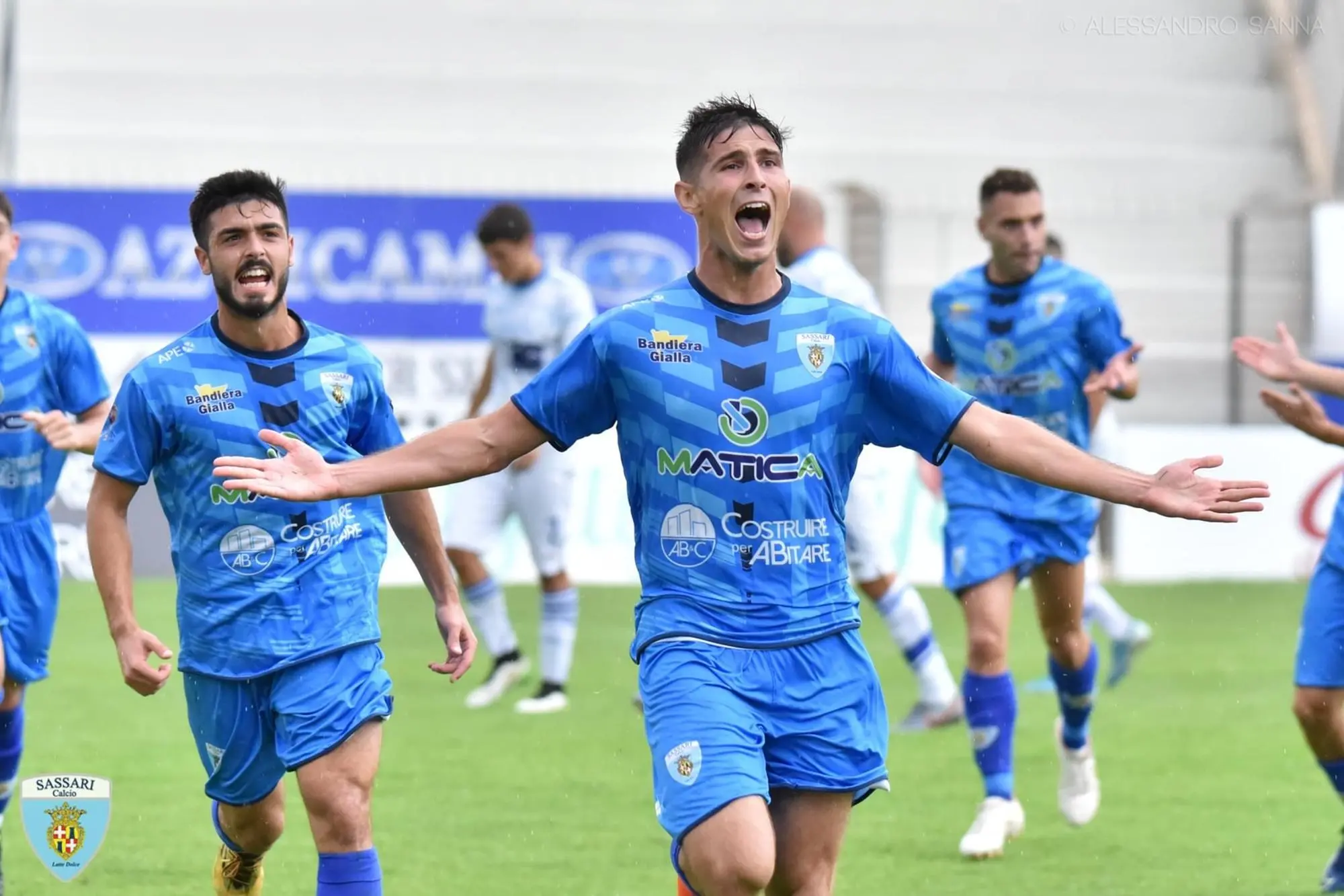 L'attaccante Luca Scognamillo (foto Latte Dolce)