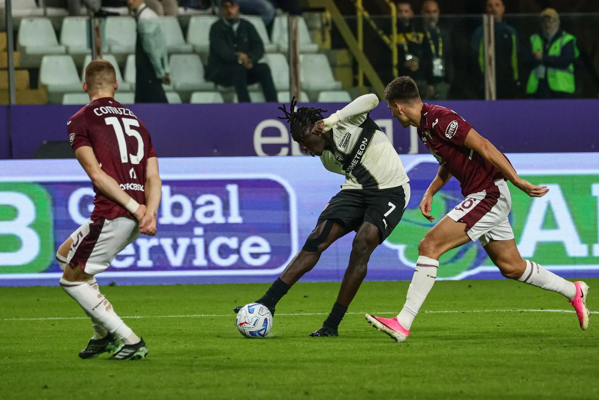 Tris del Toro e Parma ko, la Lazio domina la Juve Calcia during the italian soccer Serie A match between Parma Calcio 1913 vs Torino FC on oct. 19, 2026 at the Stadio Ennio Tardini in Parma, Italy. ANSA/Lorenzo Cattani