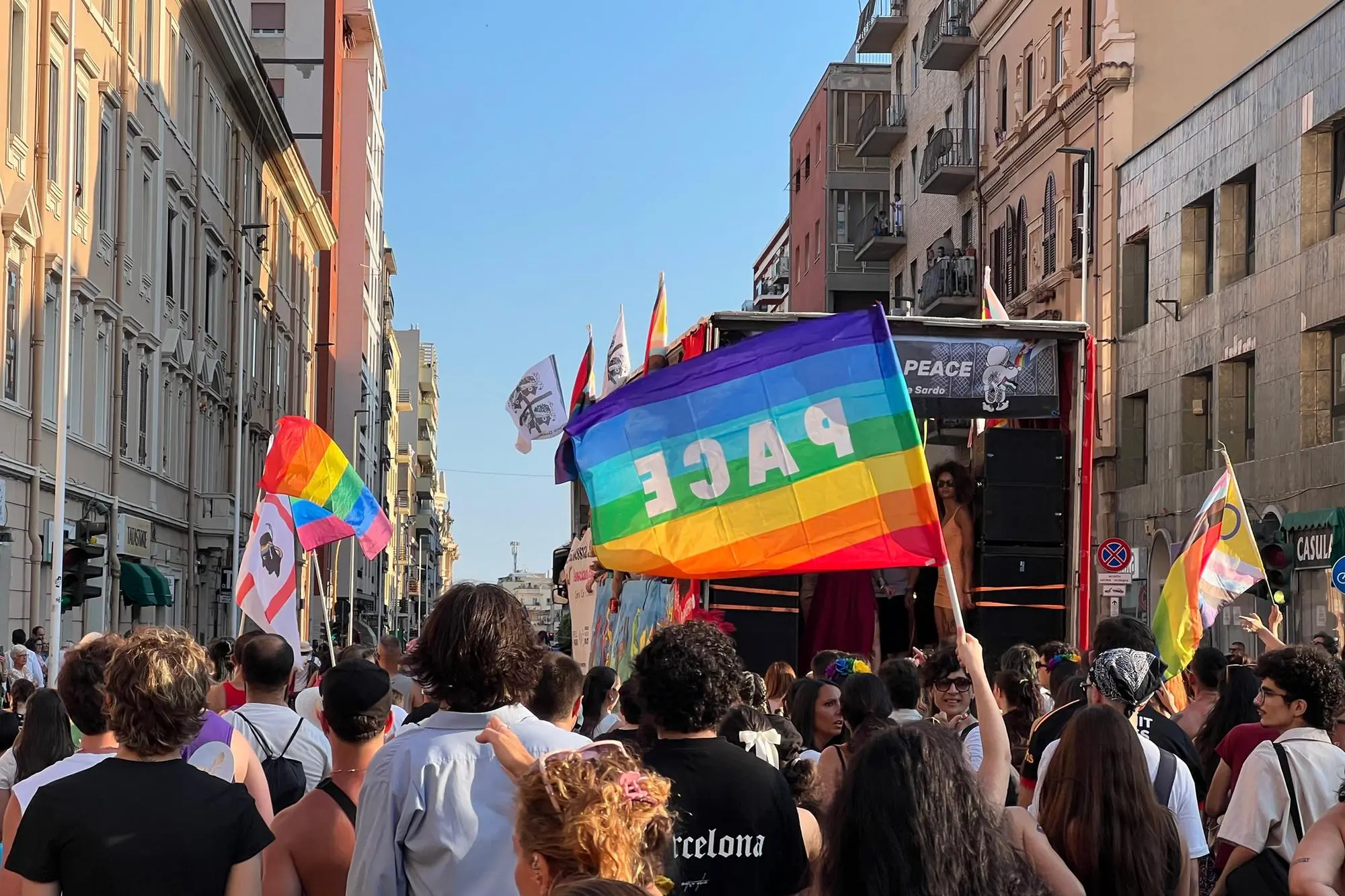 Il Sardegna Pride a Cagliari lo scorso 27 giugno