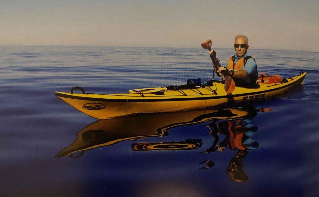 Lino Cianciotto in Kayak