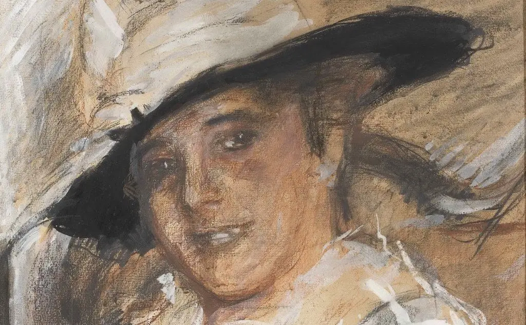 Margherita Sarfatti ritratta da Mario Sironi attrono al\r 1916. Collezione privata/Collezione Peggy Guggenheim, Venezia