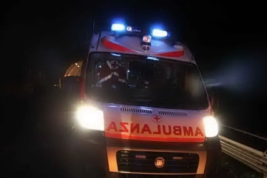 Ambulanza (Archivio L'Unione Sarda)