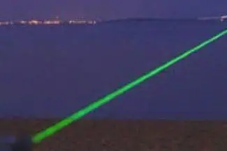 Un puntatore laser