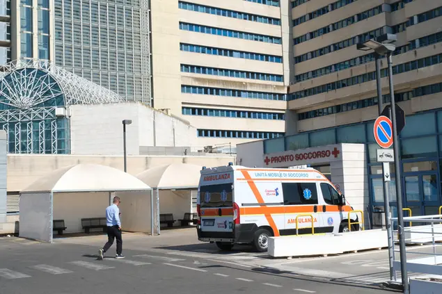Il Pronto soccorso del Brotzu (foto L'Unione Sarda)