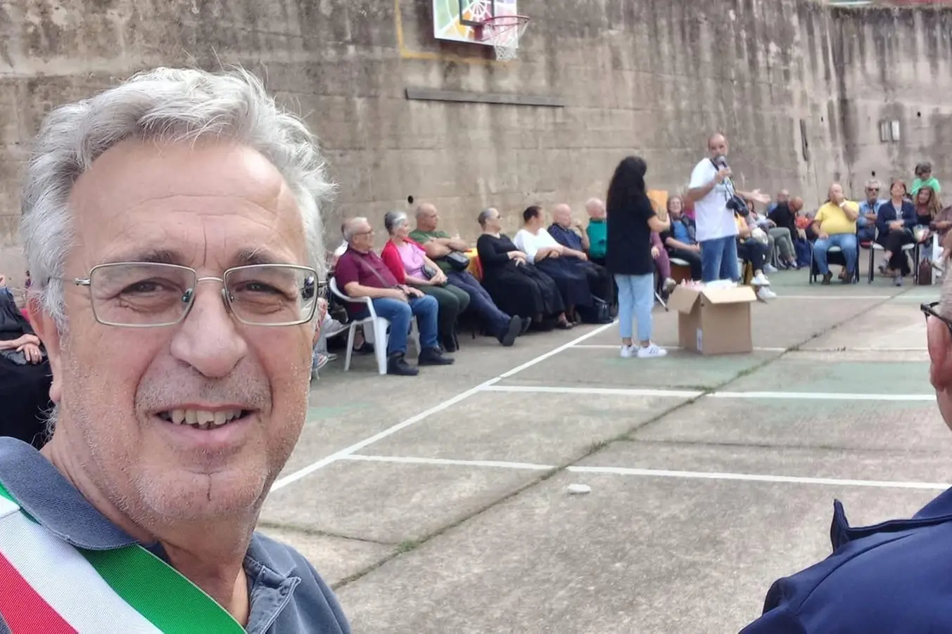 Giampietro Murru, 64 anni, sindaco di Ilbono