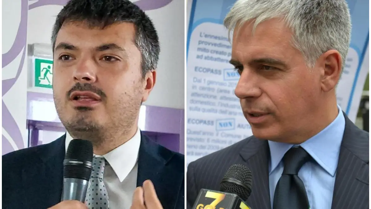 Andrea Casu und Stefano Maullu, die in Montecitorio gewählten