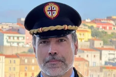 Il comandante della municipale di Sennori Gabriele Oggiano (foto concessa)