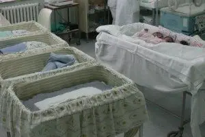 Il nido di un ospedale