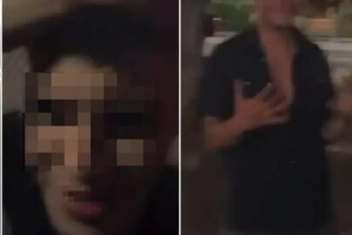 Кадры из видео, снятые и опубликованные в Instagram (через Ansa)