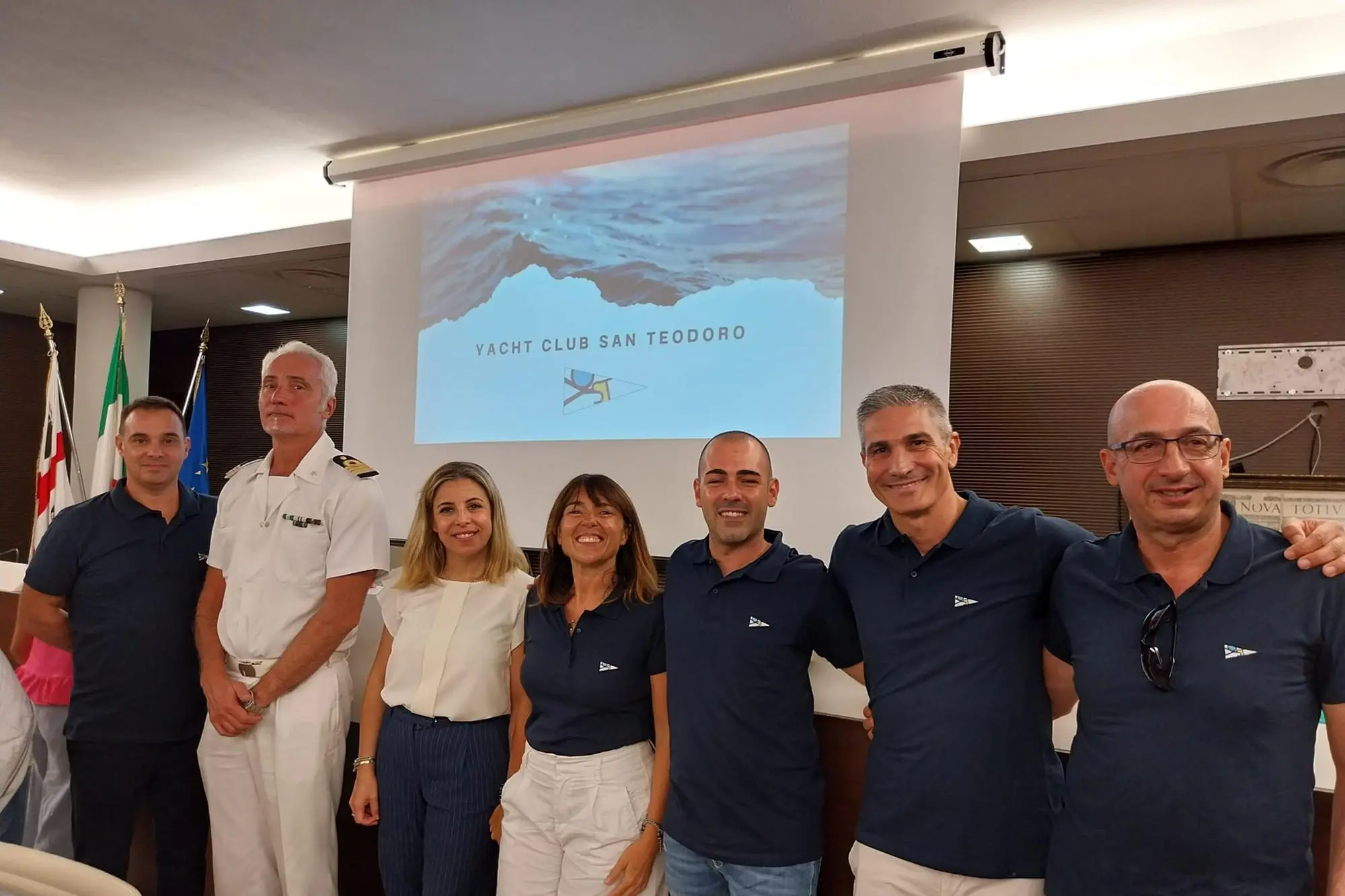 La celebrazione della nascita dello Yacht Club San Teodoro (Sharia Lecca)