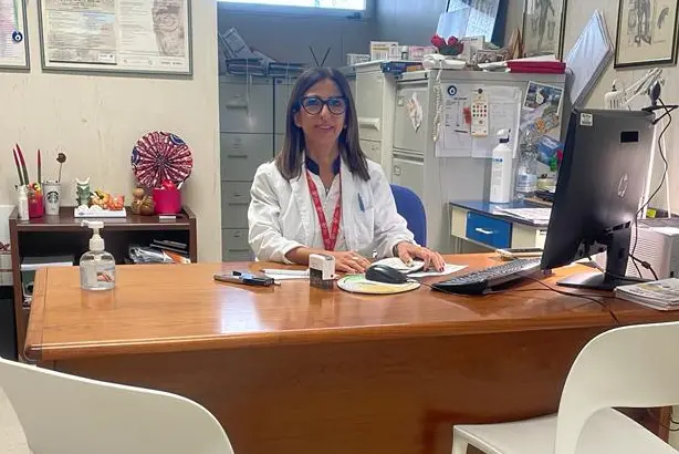 Francesca Pigliaru, dirigente medico dell'Endocrinologia del policlinico “Casula”