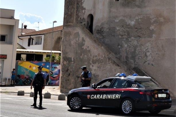 Posto di blocco a Torre Grande (Foto Carabinieri)