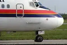 Un aereo Meridiana