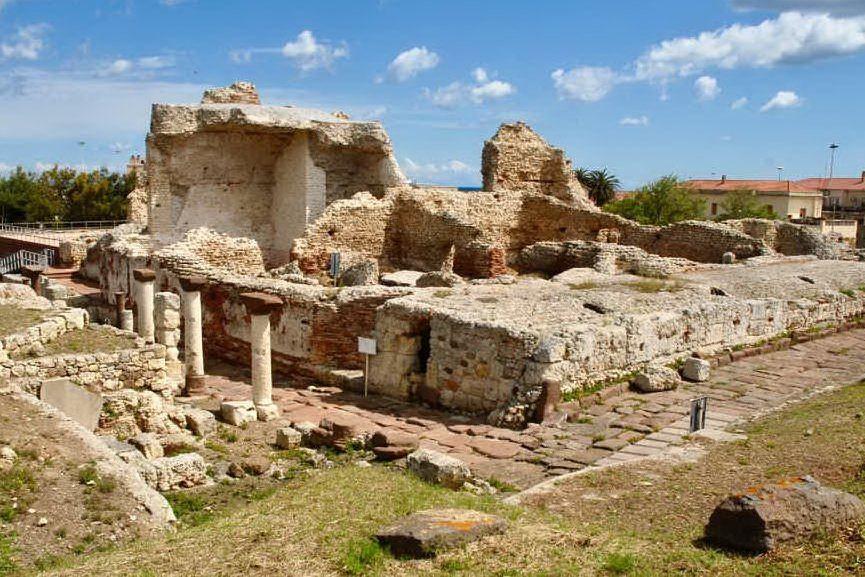 L'area archeologica di Turris (foto Pala)