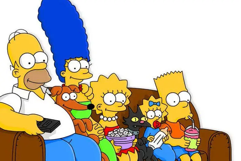 I Simpson (Archivio L'Unione Sarda)