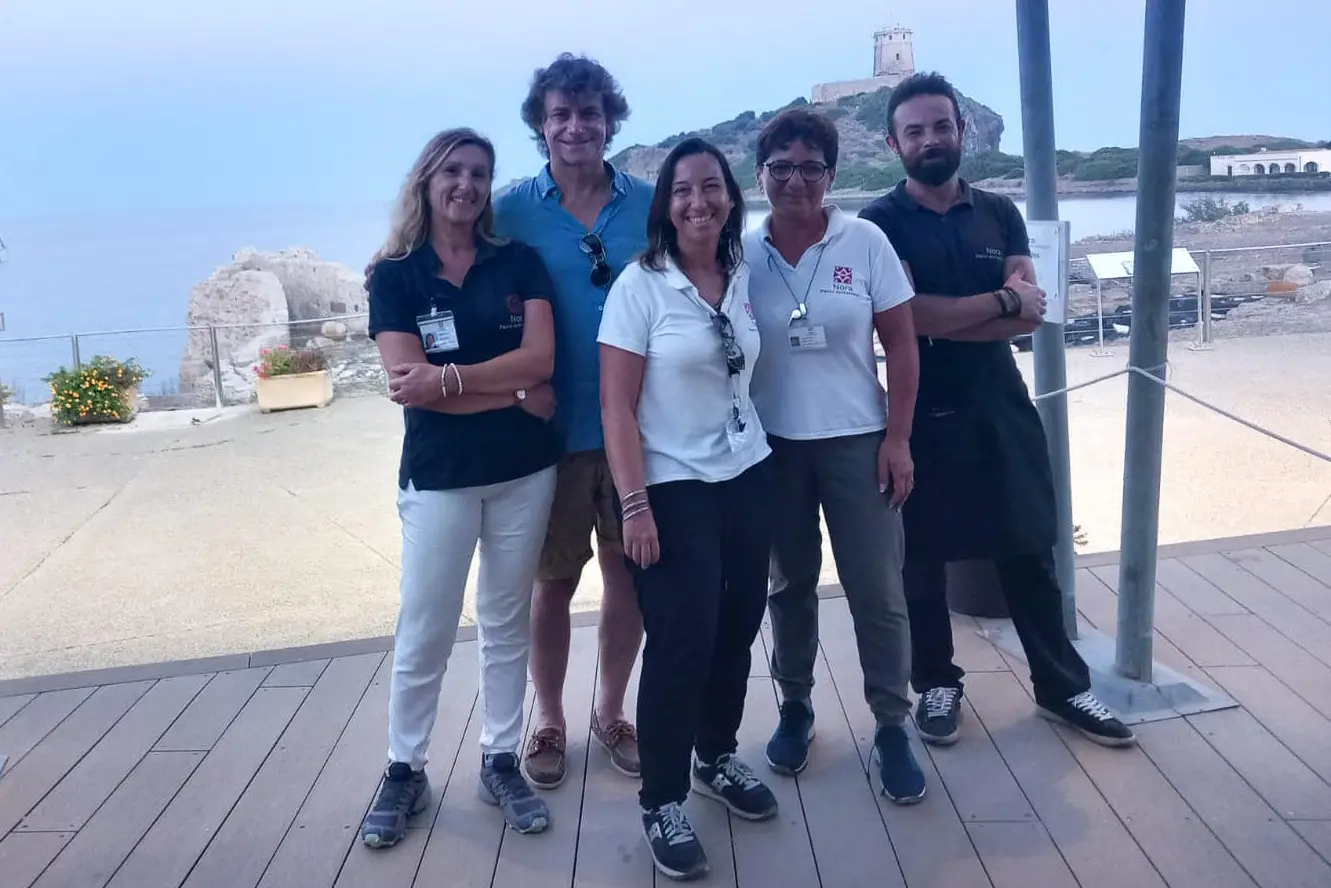 Alberto Angela torna a Nora (foto comune di Pula)