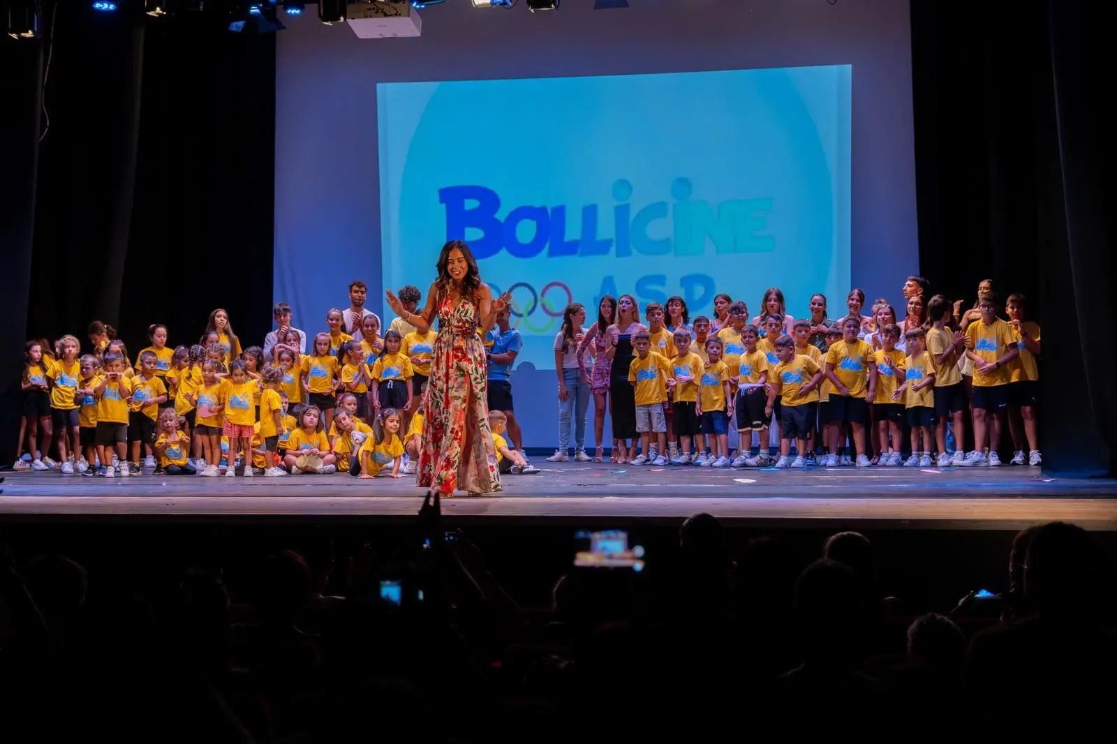 Una delle precedenti edizioni dello spettacolo conclusivo del Summer Sport (foto Asd Bollicine)