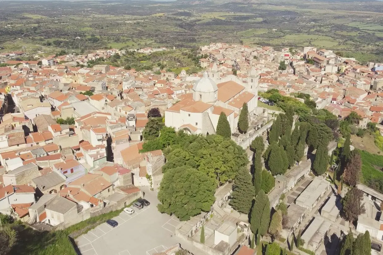 Una panoramica di Cuglieri