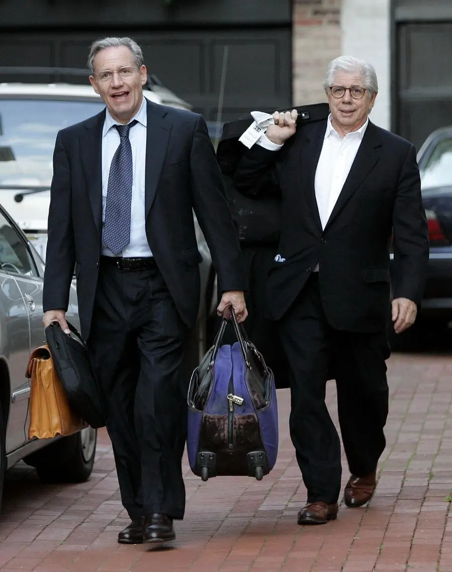 Bob Woodward, a sinistra, e\u00A0Carl Bernstein (foto AP)