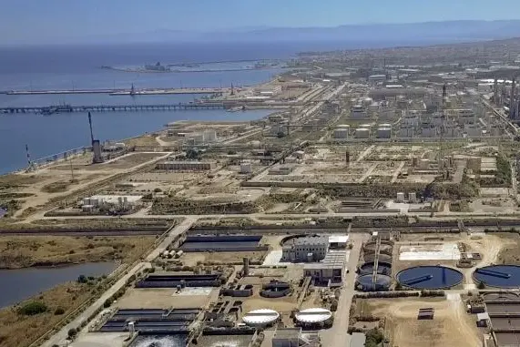 Area industriale di Porto Torres (foto concessa)