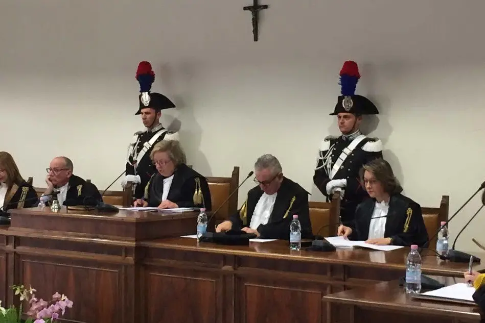 La Corte dei conti (Archivio L'Unione Sarda)
