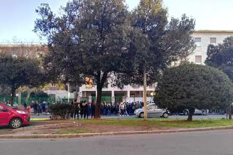 Sciopero al Liceo Pacinotti di Cagliari (foto d'archivio - Ansa)