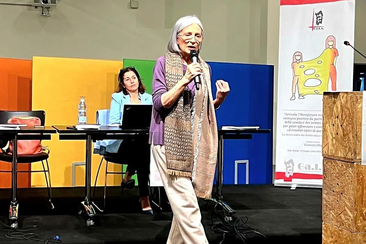 La garante Carla Puligheddu