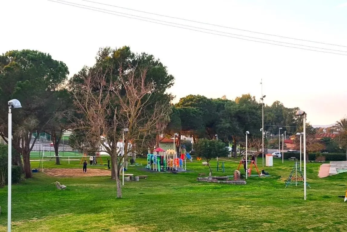 Il parco comunale (foto concessa)
