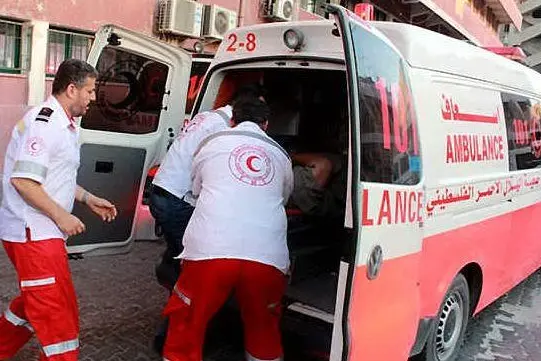 La Croce Rossa a Gaza