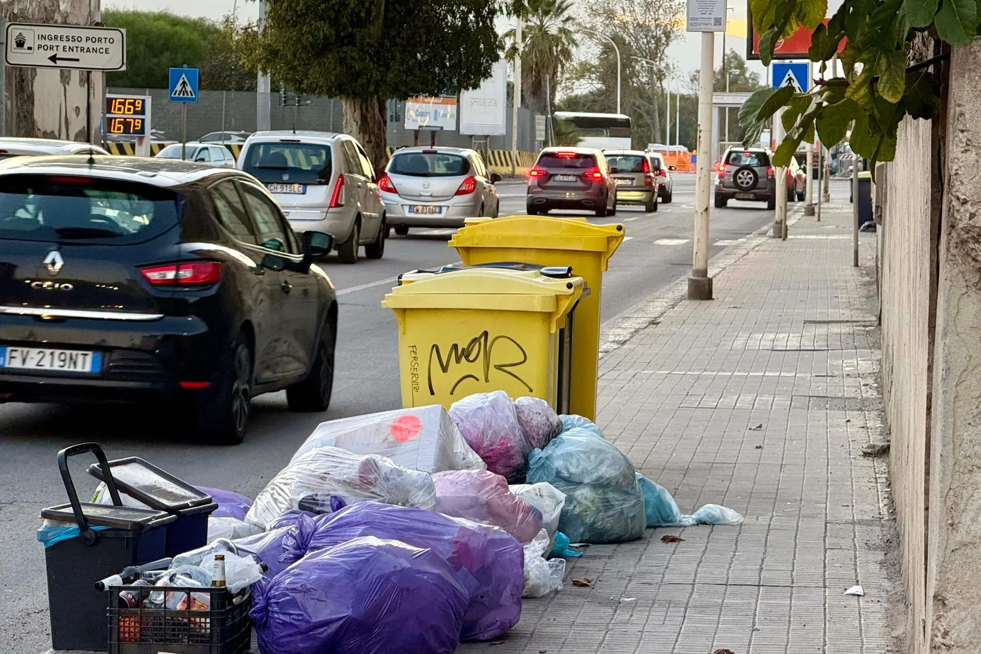 Raccolta differenziata a Cagliari