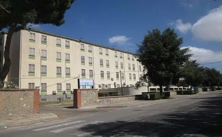 L'ospedale di San Gavino Monreale (foto Pittau)