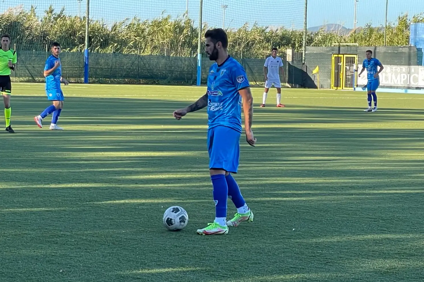 Marco Russu, nuovo acquisto del Bonorva, ai tempi del Latte Dolce (foto Spignesi)