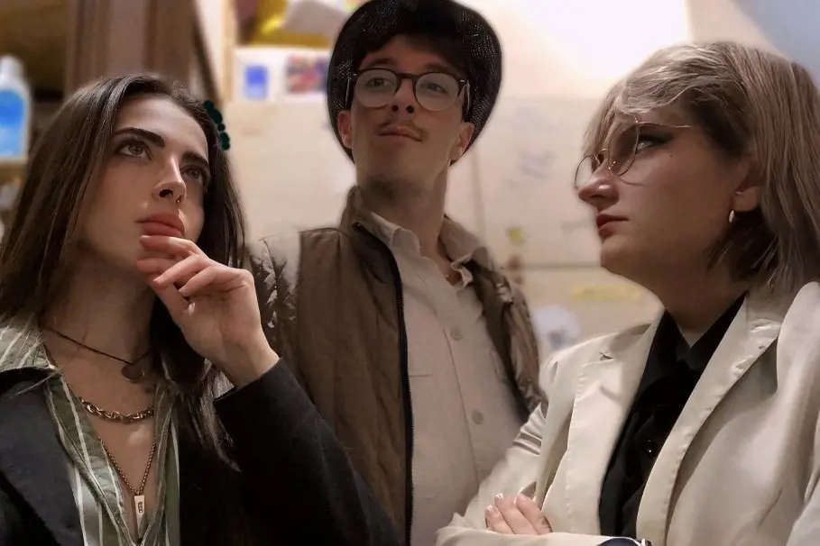 Alessia Pia, Mauro Formicola e Anastasia Caboni ne “La maledizione dei Maya”