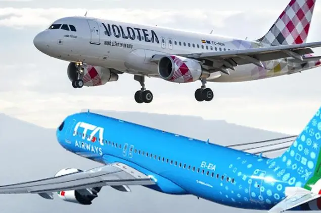 Ita и Volotea, две компании, которые с 15 мая будут выполнять облегченные рейсы на Сардинию и обратно (архив L'Unione Sarda)