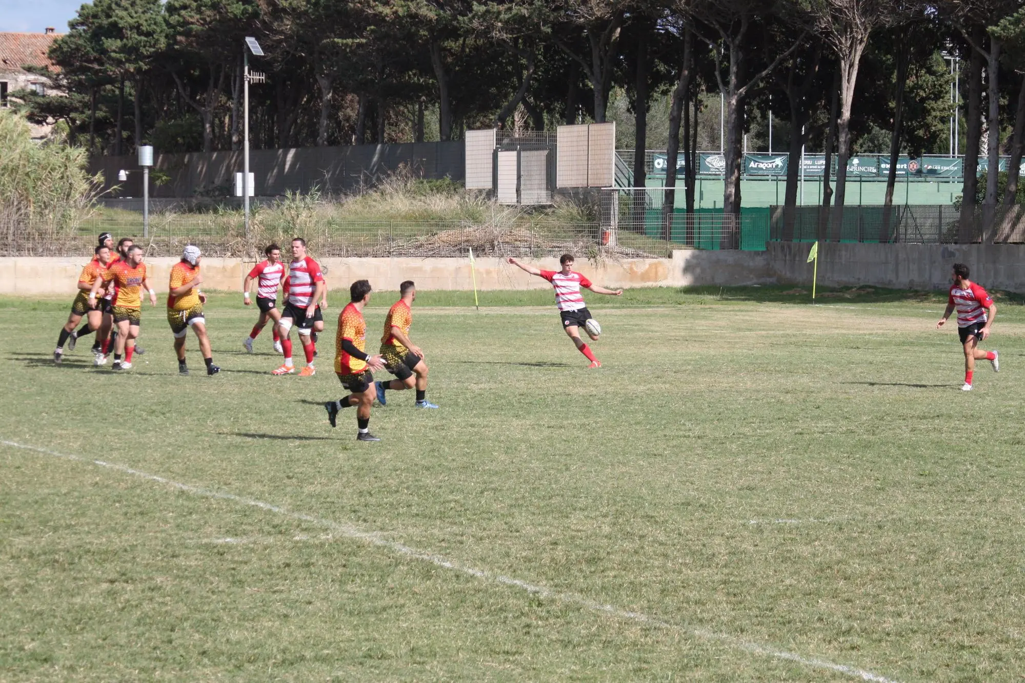Un momento di un match dell'Amatori Alghero (foto Antonio Burruni)