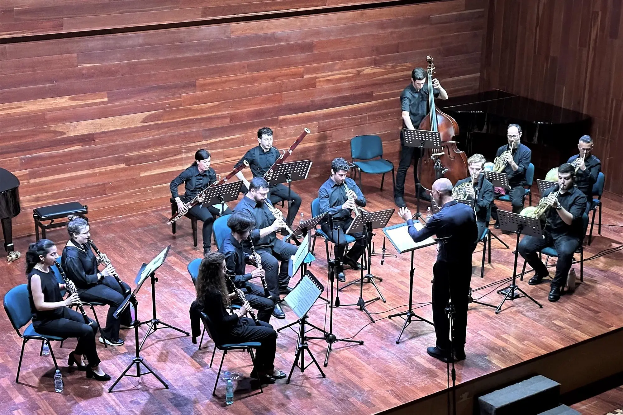 Un concerto nella sala Sassu del Conservatorio (foto concessa)