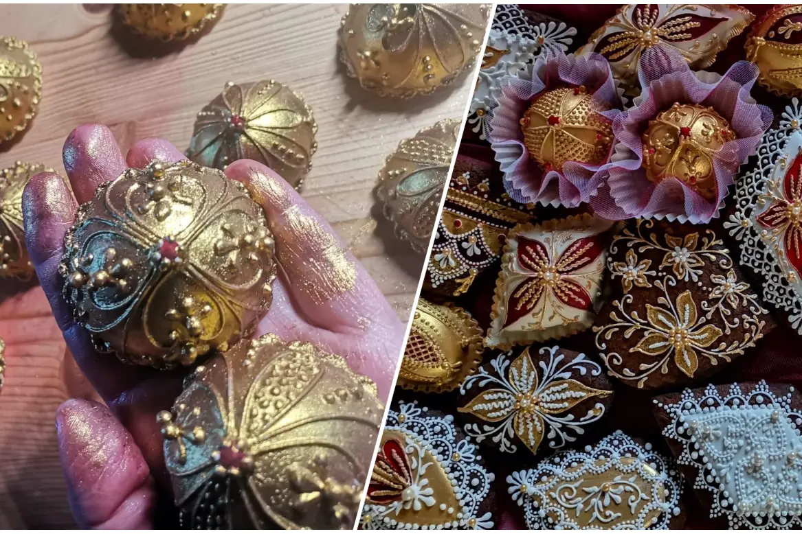 I dolci di Gianfranca Dettori (foto L'Unione Sarda)