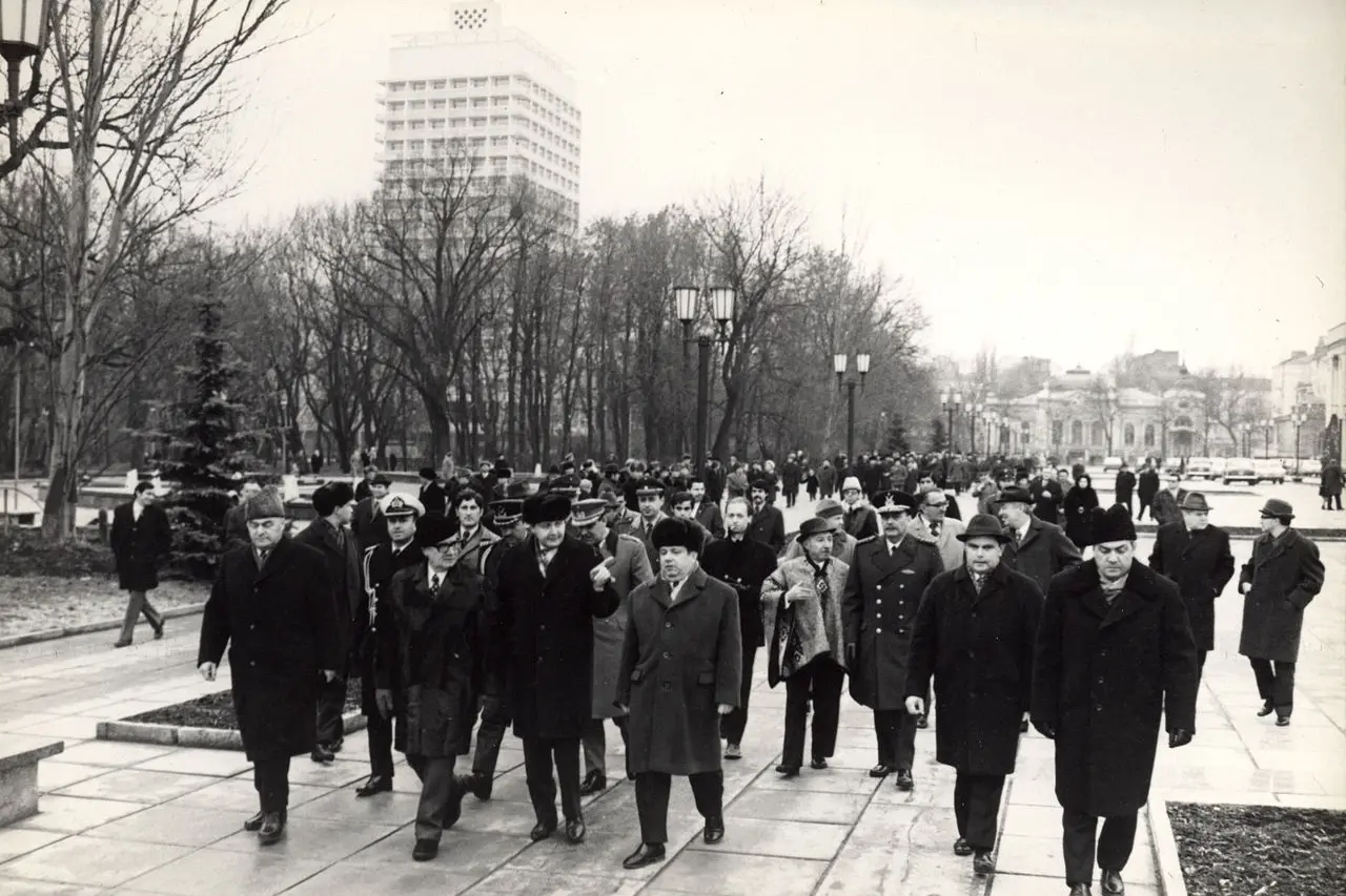 Allende in visita a Mosca