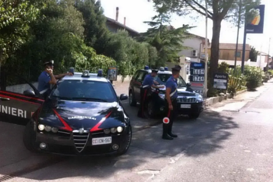 Controlli dei carabinieri a Nuragus