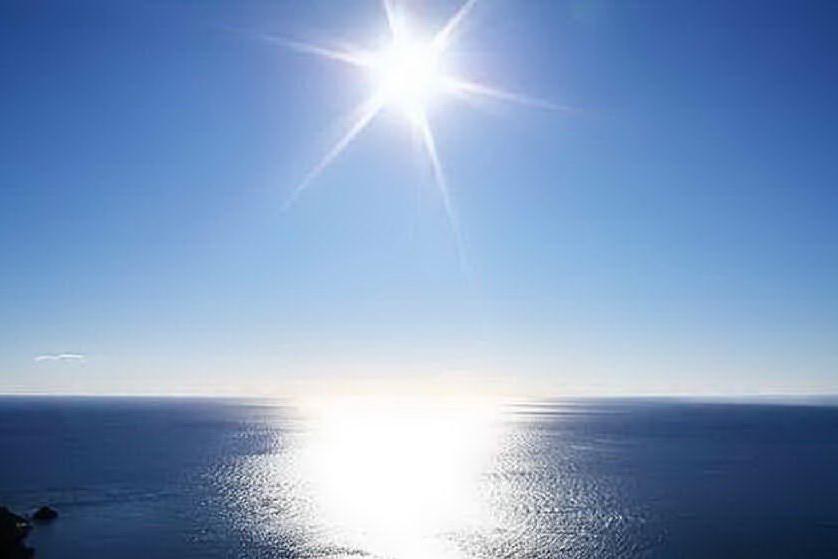 Sole e bel tempo sulla Sardegna
