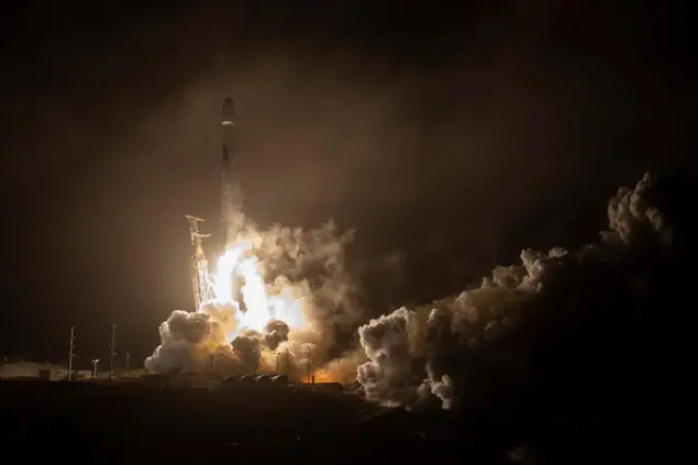 Il lancio (foto @nasa via Ansa/Epa)