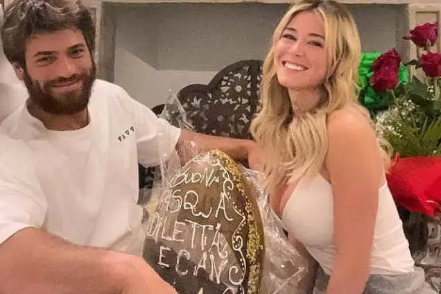 Can Yaman e Diletta Leotta (foto Instagram)