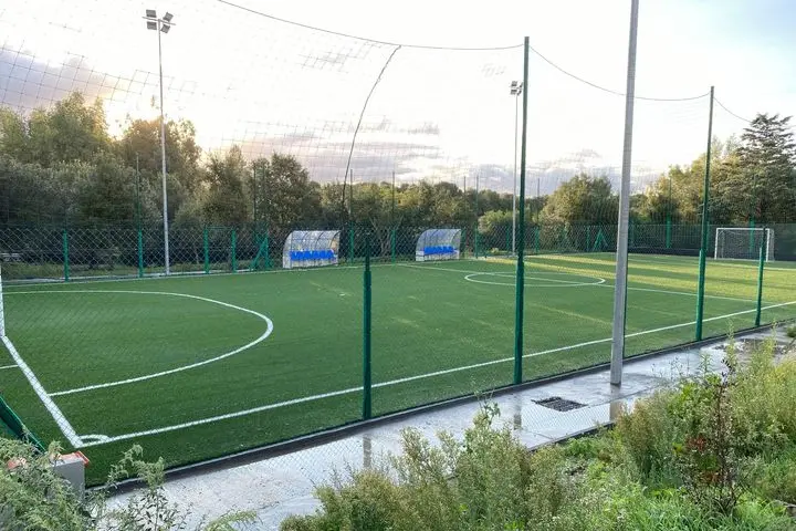 Il campo di calcio a 5 (foto Pala)