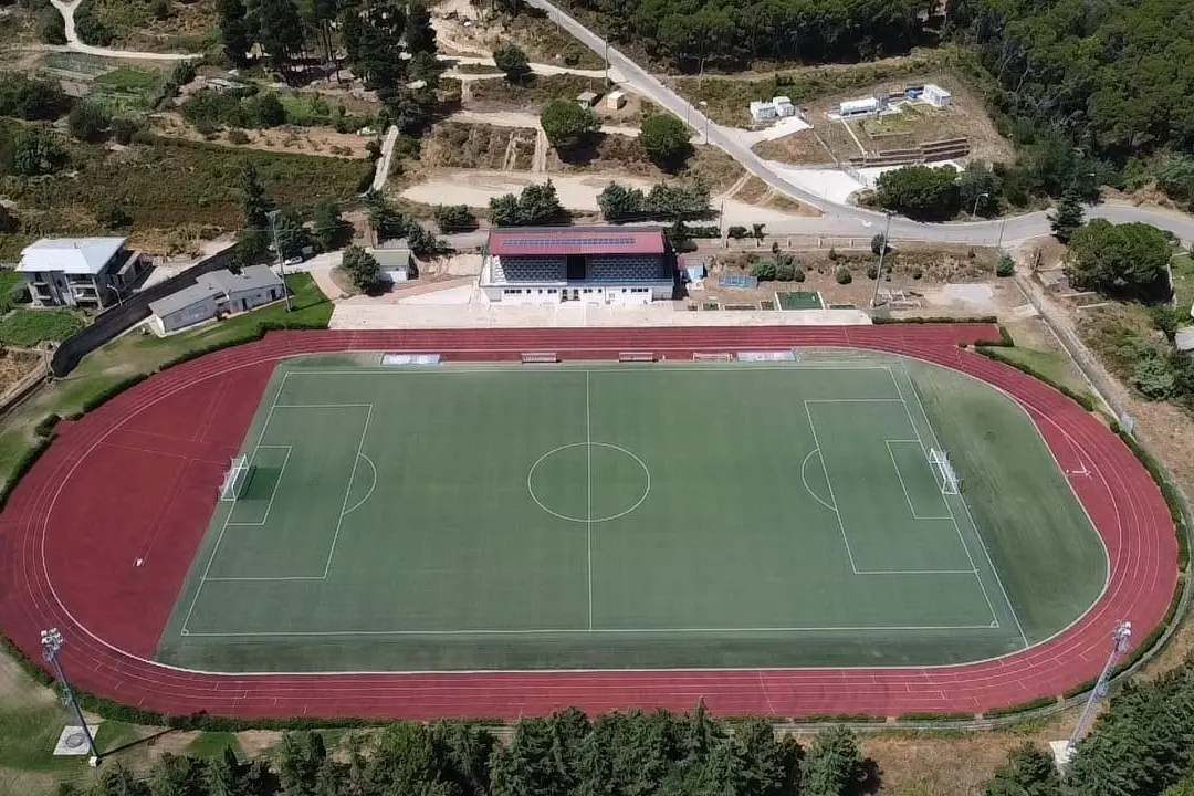 Il campo comunale Sturrusè di Arzana