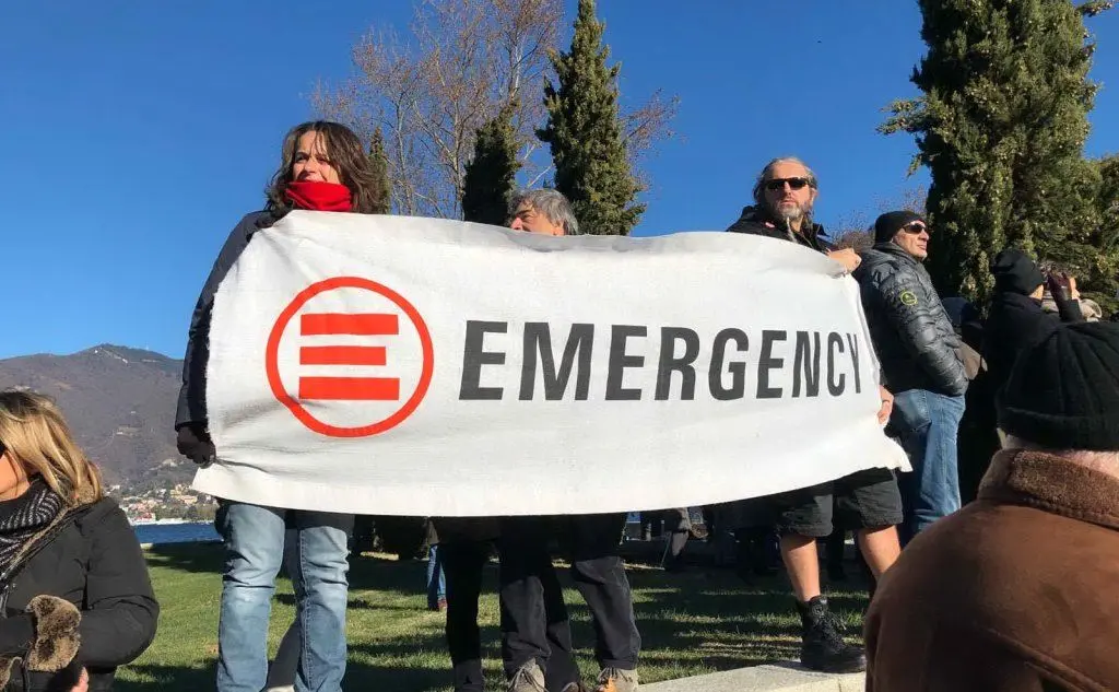 Attivisti di Emergency