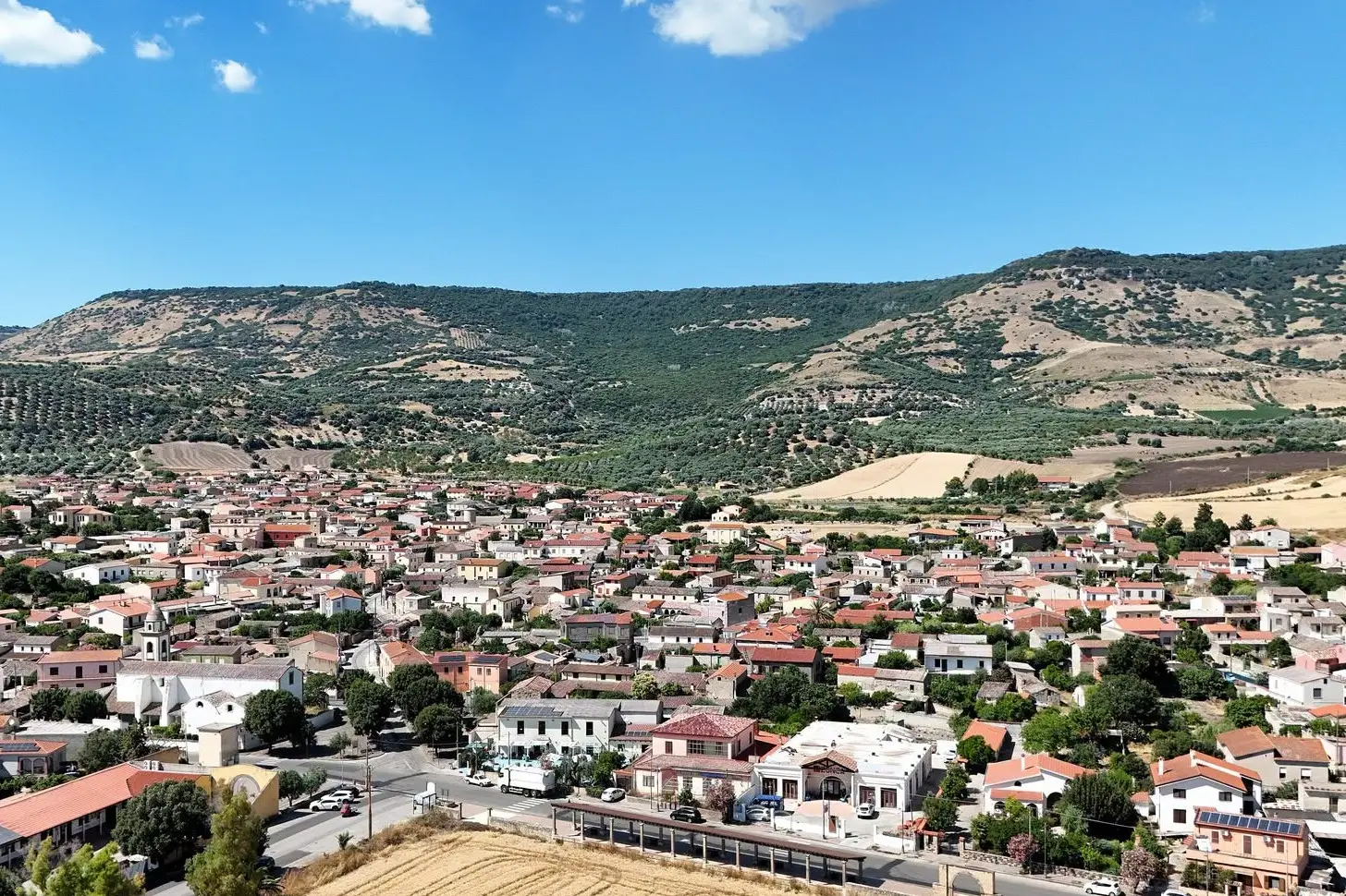 Veduta di Tuili