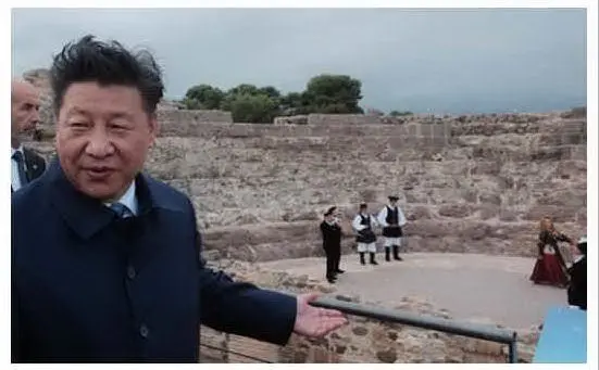 La visita del presidente cinese in Sardegna (foto Ungari)