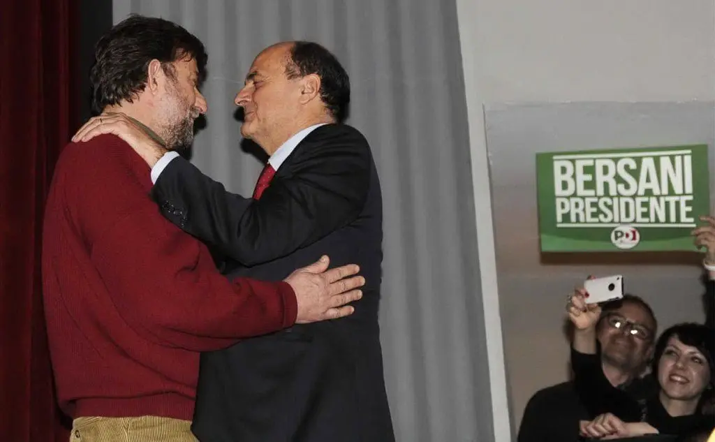 Il regista ha sostenuto Pierluigi Bersani e partecipato alla campagna elettorale del Pd nel 2013 (Ansa)