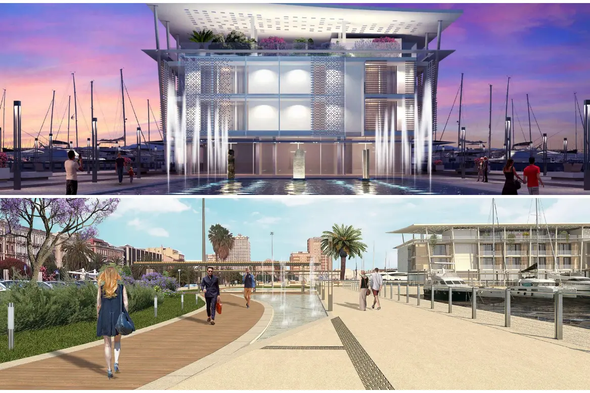 Porto di Cagliari, il nuovo progetto (immagini concesse)