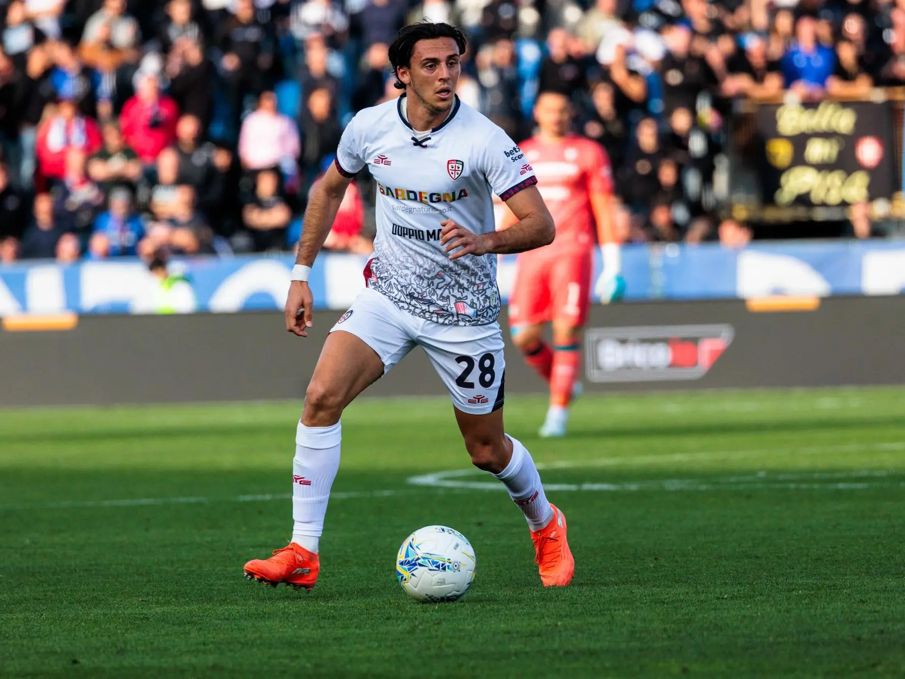 Gabriele Zappa, difensore del Cagliari (foto Ansa)